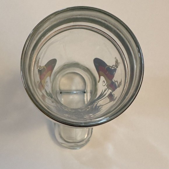 Deutschland German Qualitat WS Hand Made Glass Drinking Boot Gold Rimmed 8” - Picture 6 of 14